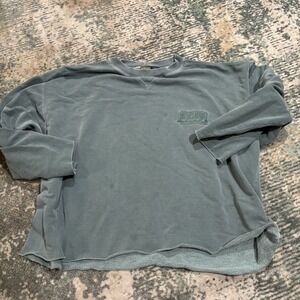 Vintage 90s Flash Sport RENT The MusicalCropped Sweatshirt Oversized Large *Flaw